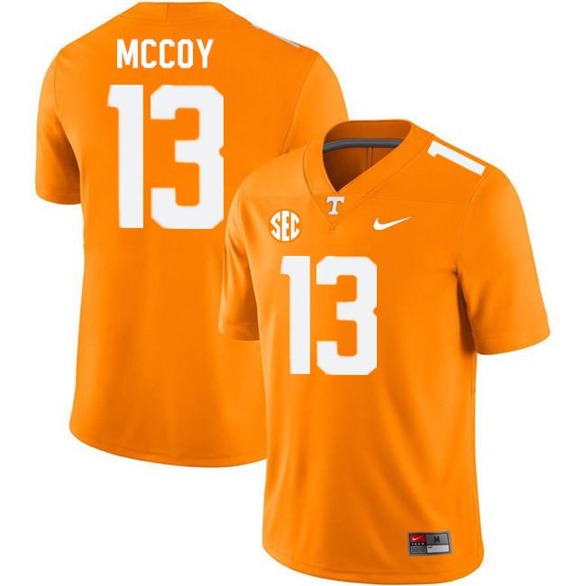 Men #13 Jermod McCoy Tennessee Volunteers College Football Jerseys Stitched-Orange